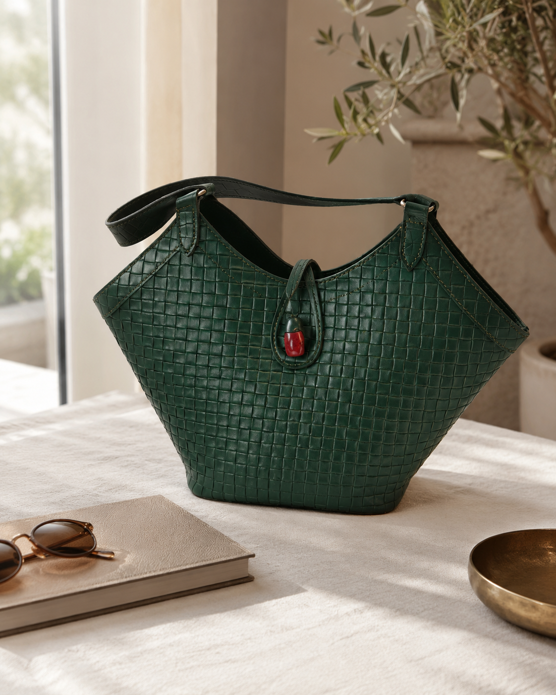 The Green Coral Bag