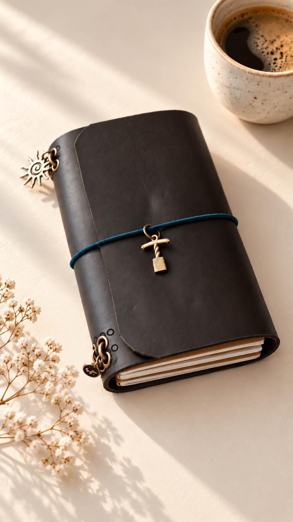 Customizable Leather Journal