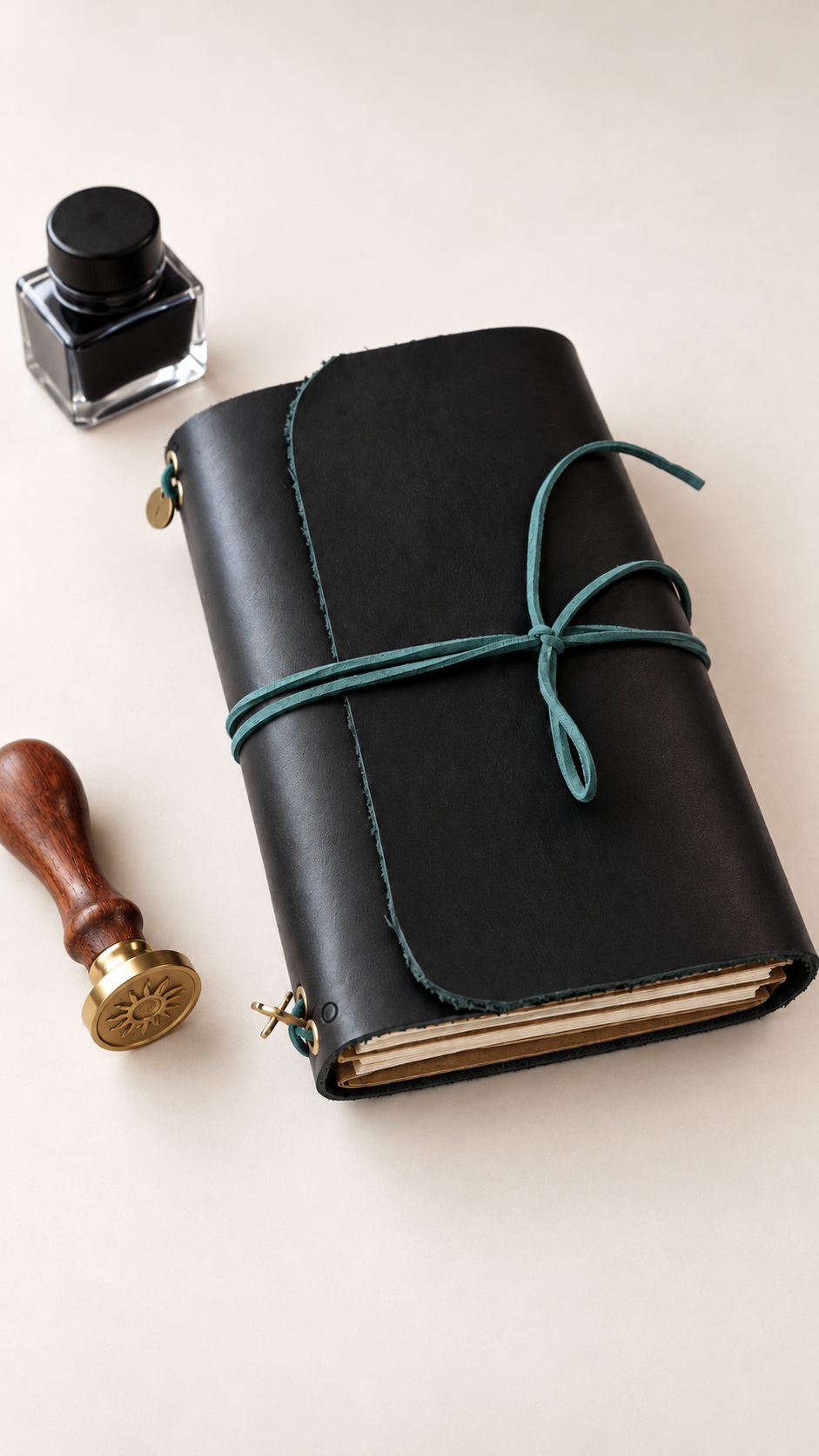 Customizable Leather Journal