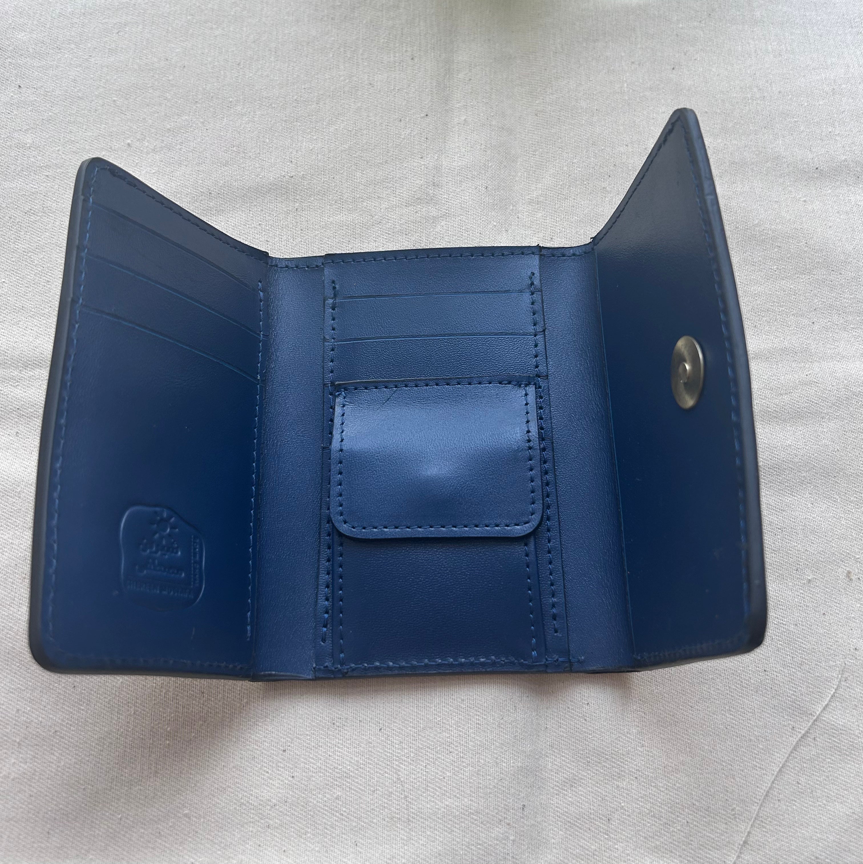 The Odyssey Azure Trifold Wallet