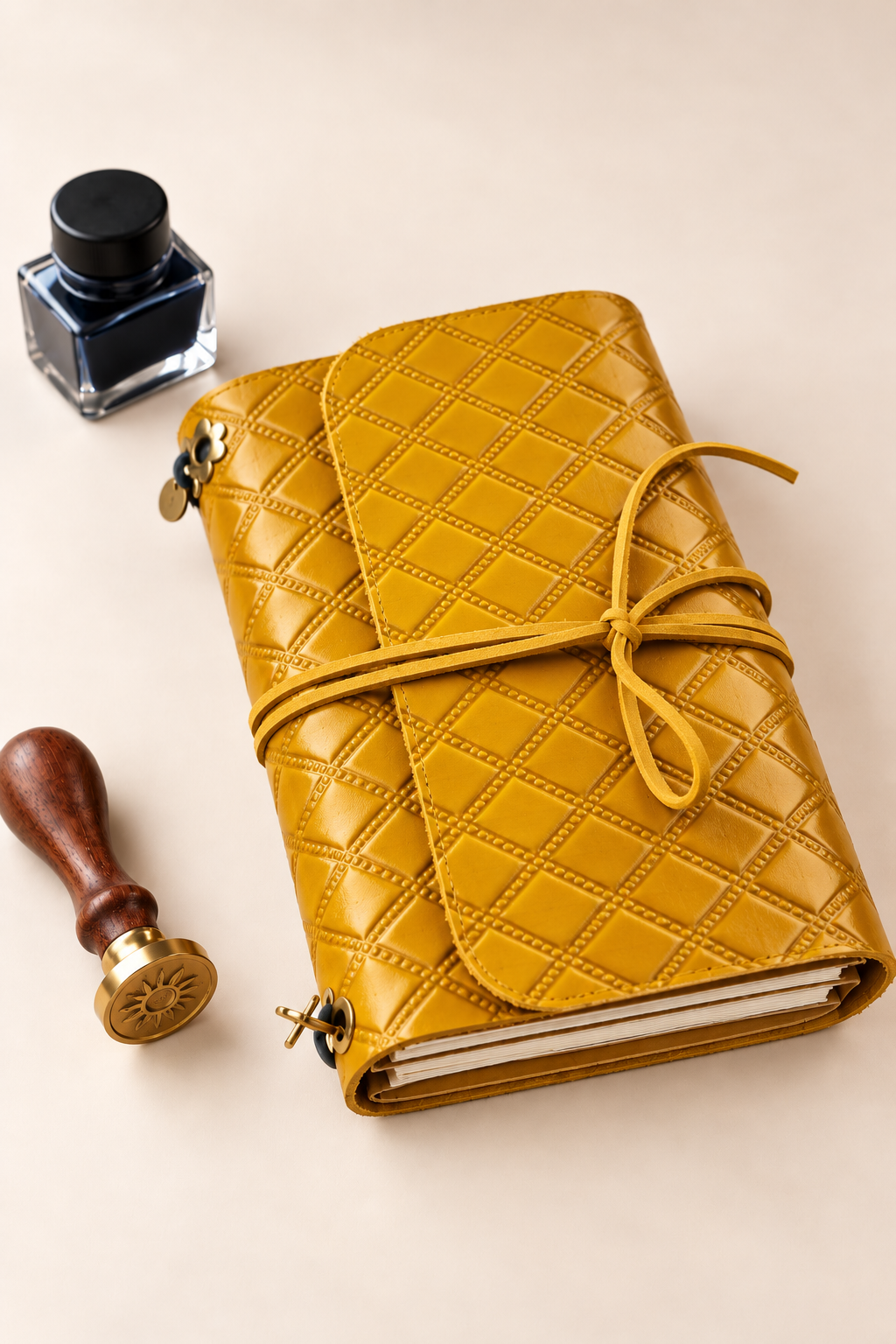 Customizable Leather Journal
