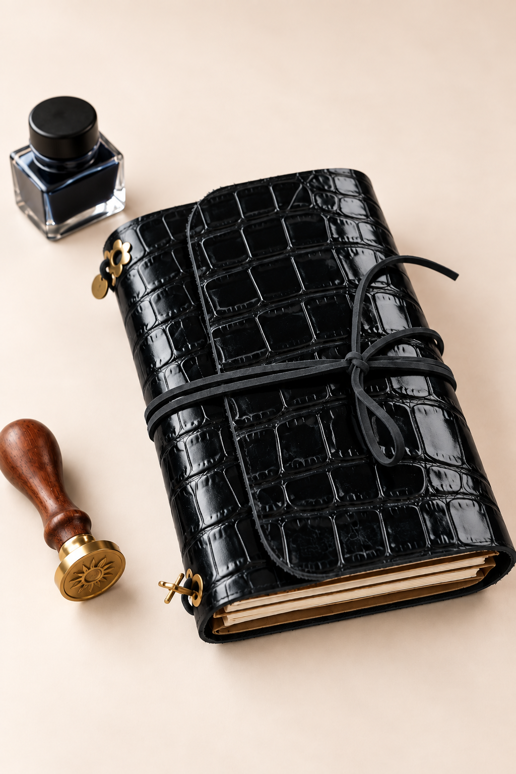 Customizable Leather Journal