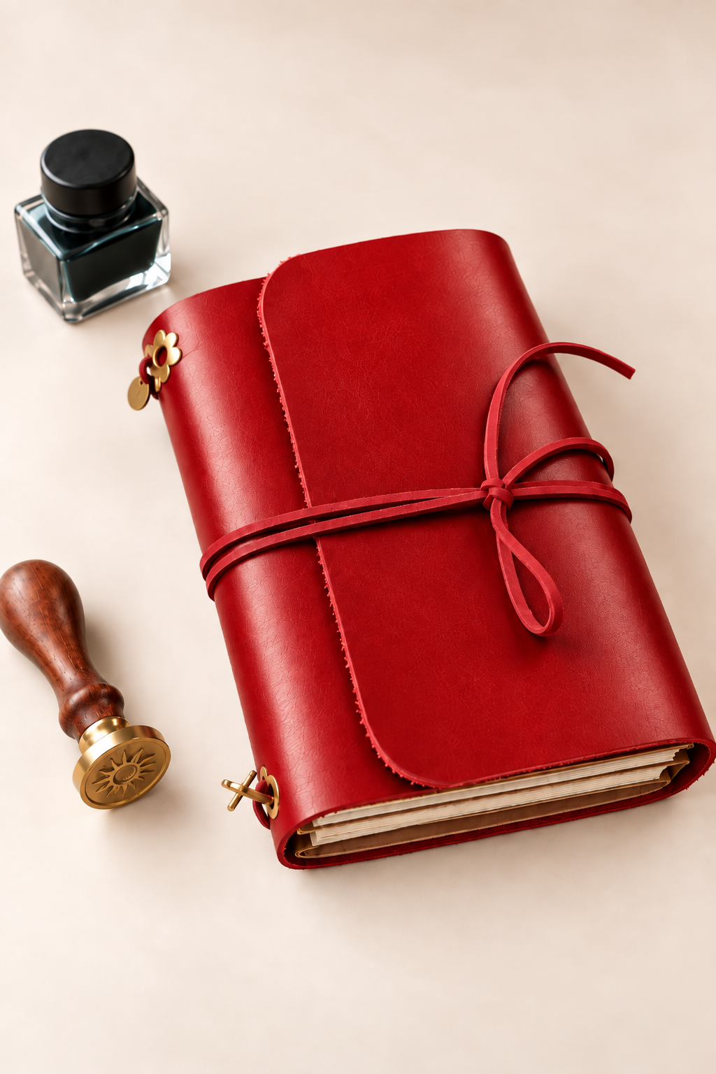 Customizable Leather Journal