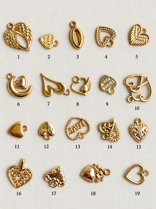Hearts & Love Charms