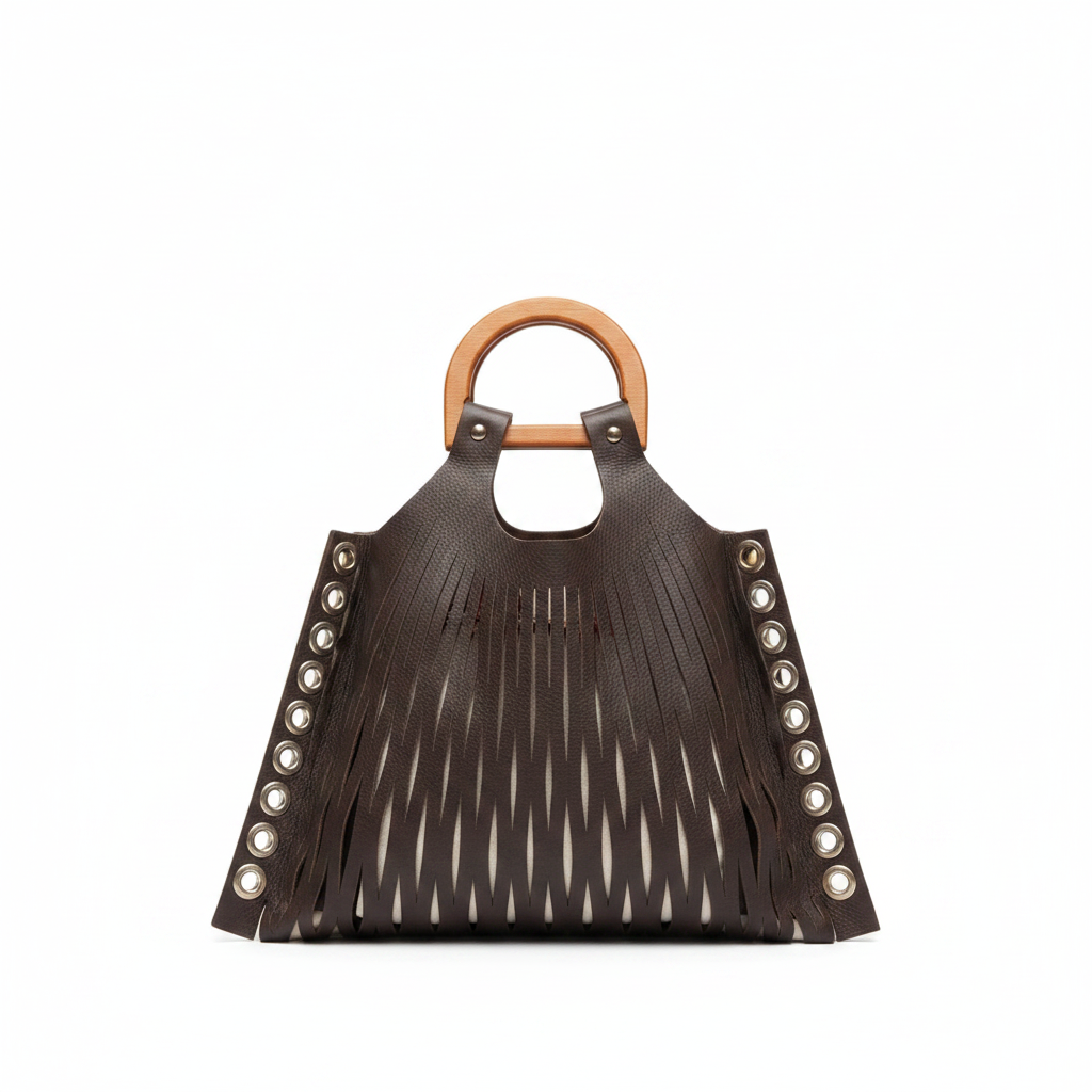Sirocco Slit Leather Tote