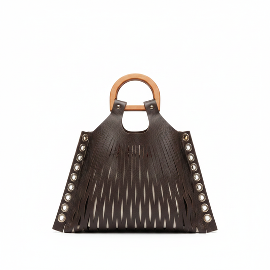 Sirocco Slit Leather Tote