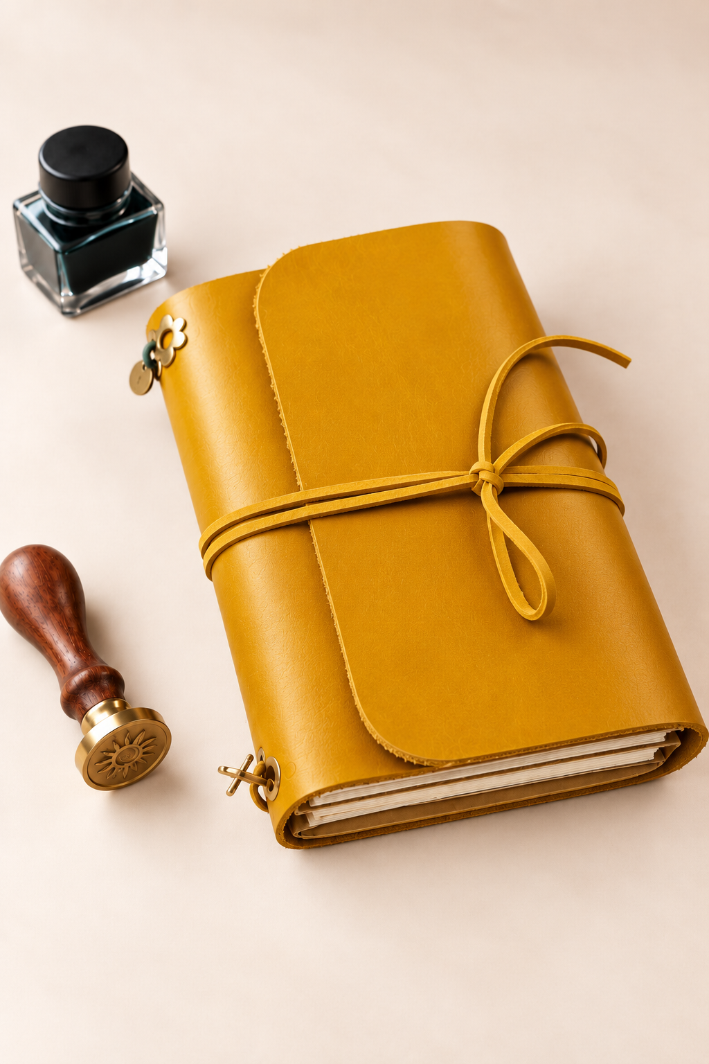 Customizable Leather Journal